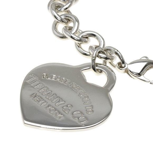 TIFFANY Return to Heart Bracelet Silver Ladies - Picture 2 of 7